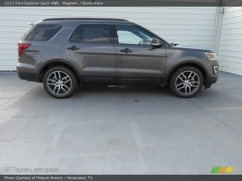 Magnetic / Ebony Black 2017 Ford Explorer Sport 4WD