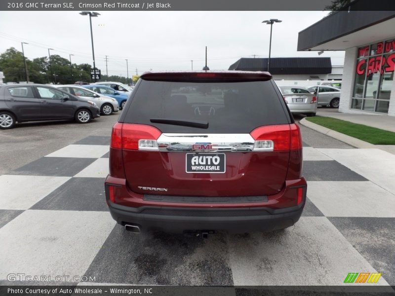 Crimson Red Tintcoat / Jet Black 2016 GMC Terrain SLE