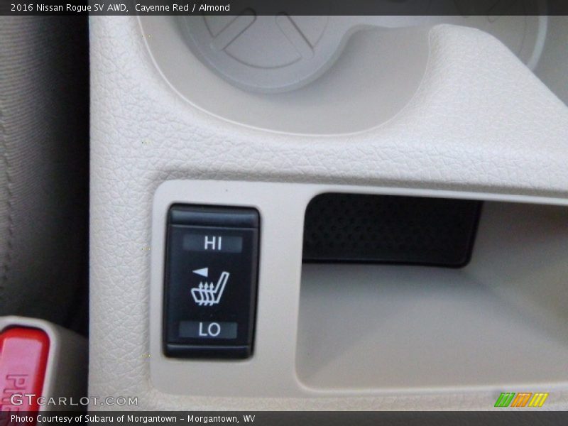 Cayenne Red / Almond 2016 Nissan Rogue SV AWD