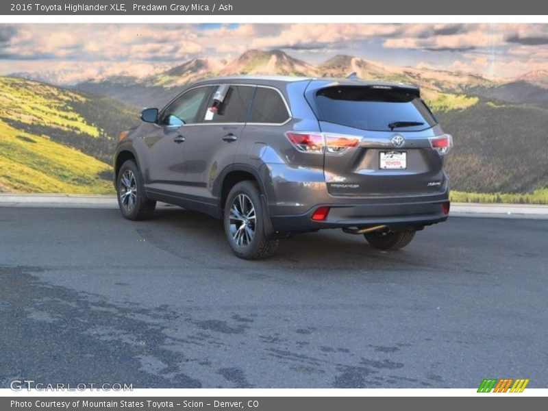 Predawn Gray Mica / Ash 2016 Toyota Highlander XLE