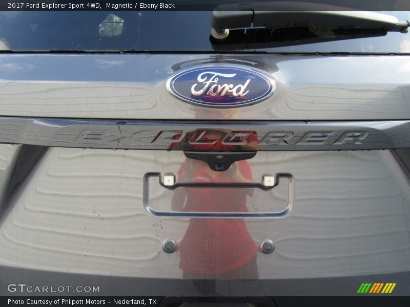 Magnetic / Ebony Black 2017 Ford Explorer Sport 4WD