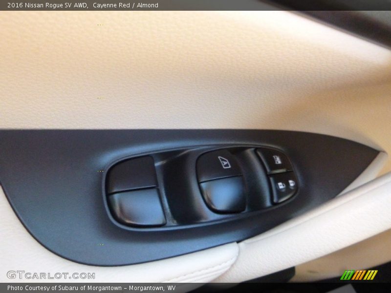 Cayenne Red / Almond 2016 Nissan Rogue SV AWD