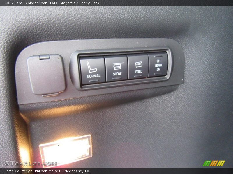 Magnetic / Ebony Black 2017 Ford Explorer Sport 4WD