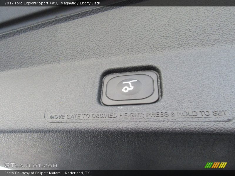 Magnetic / Ebony Black 2017 Ford Explorer Sport 4WD