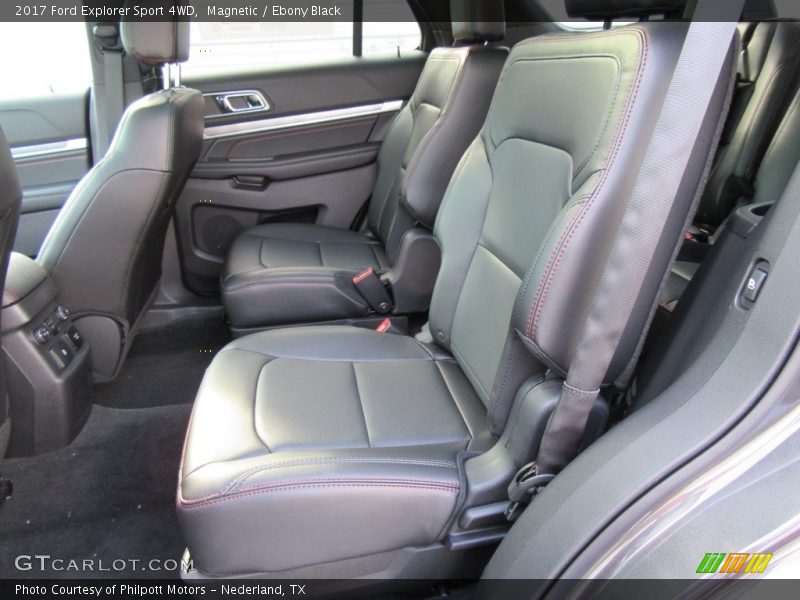 Magnetic / Ebony Black 2017 Ford Explorer Sport 4WD