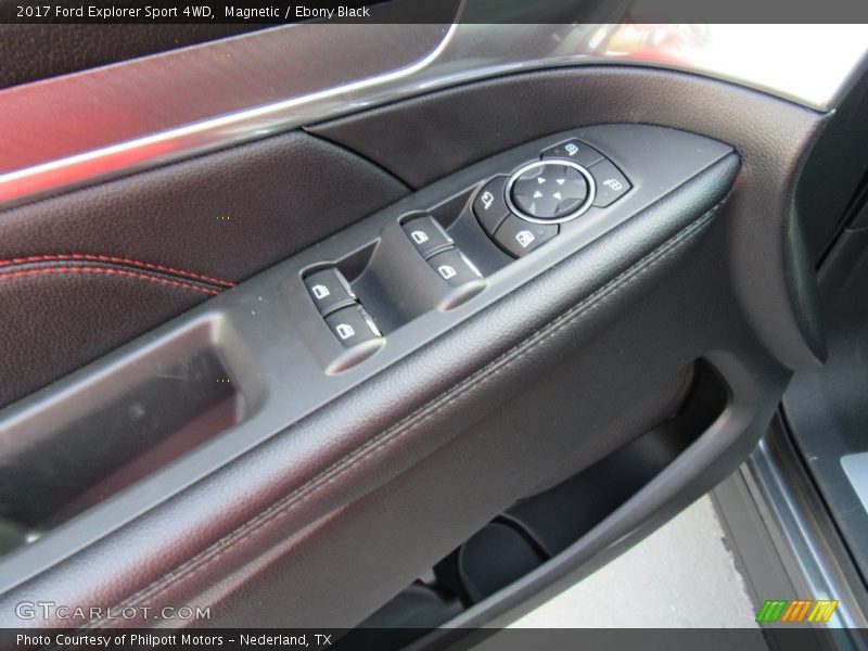 Magnetic / Ebony Black 2017 Ford Explorer Sport 4WD