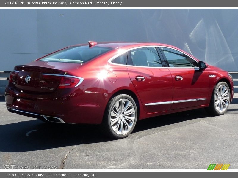 Crimson Red Tintcoat / Ebony 2017 Buick LaCrosse Premium AWD