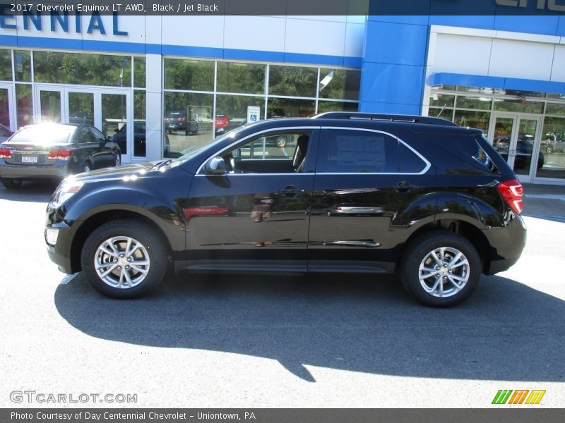 Black / Jet Black 2017 Chevrolet Equinox LT AWD