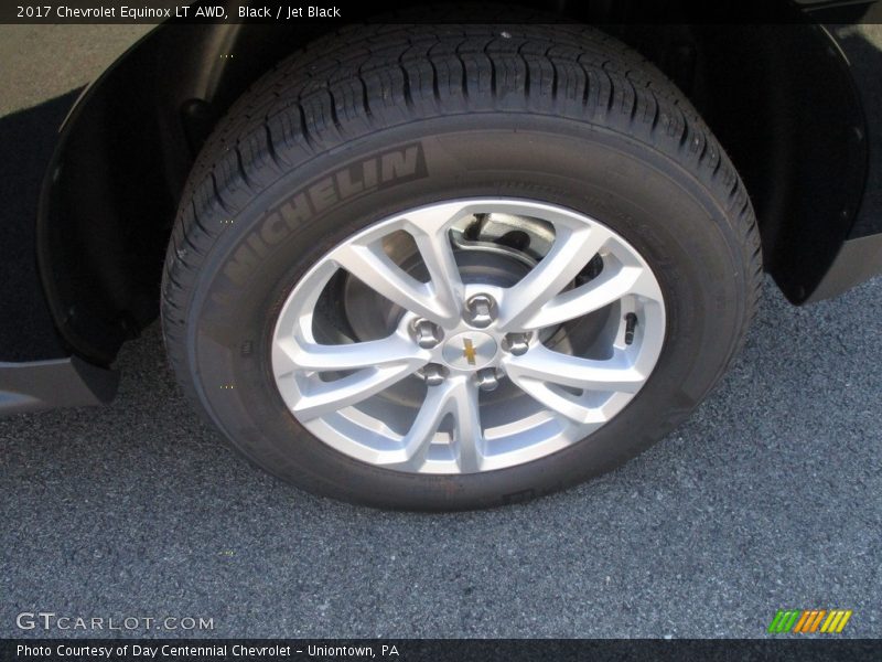 Black / Jet Black 2017 Chevrolet Equinox LT AWD