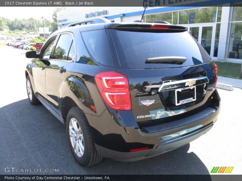 Black / Jet Black 2017 Chevrolet Equinox LT AWD