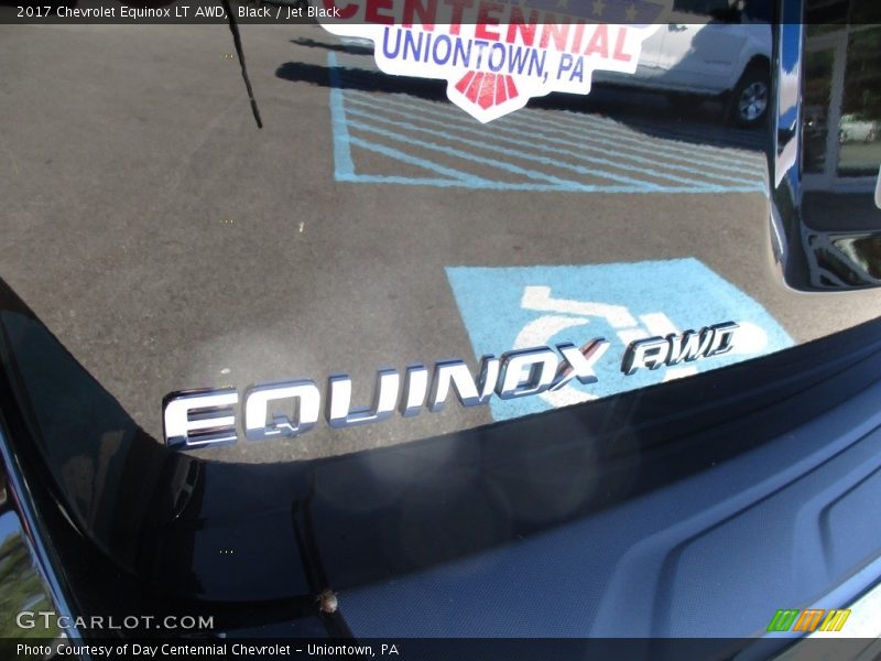 Black / Jet Black 2017 Chevrolet Equinox LT AWD