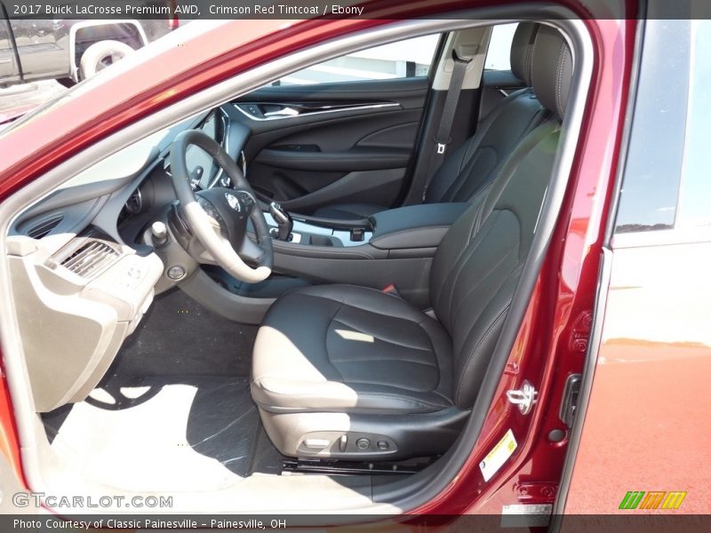 Crimson Red Tintcoat / Ebony 2017 Buick LaCrosse Premium AWD