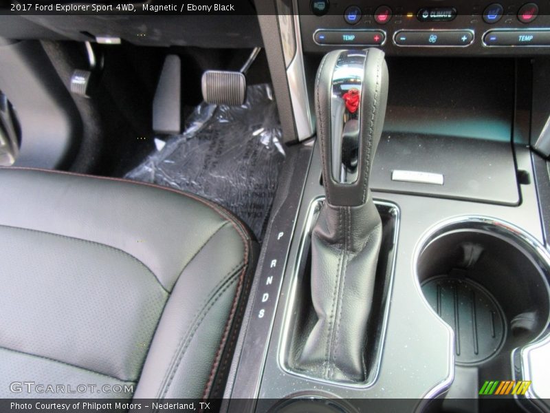 Magnetic / Ebony Black 2017 Ford Explorer Sport 4WD