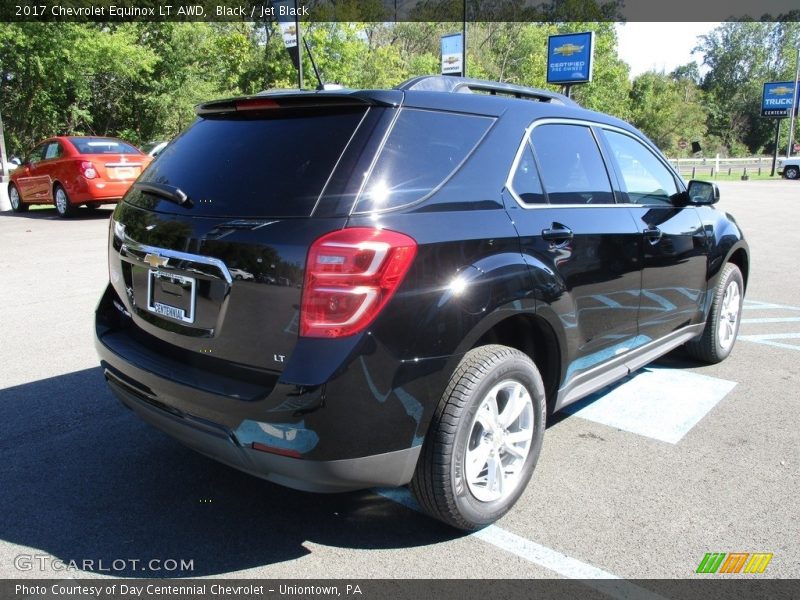 Black / Jet Black 2017 Chevrolet Equinox LT AWD