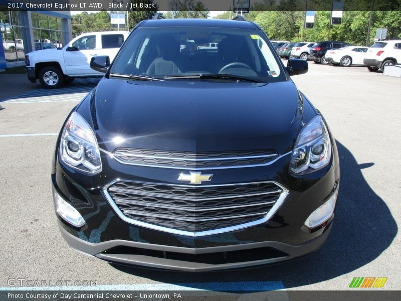 Black / Jet Black 2017 Chevrolet Equinox LT AWD