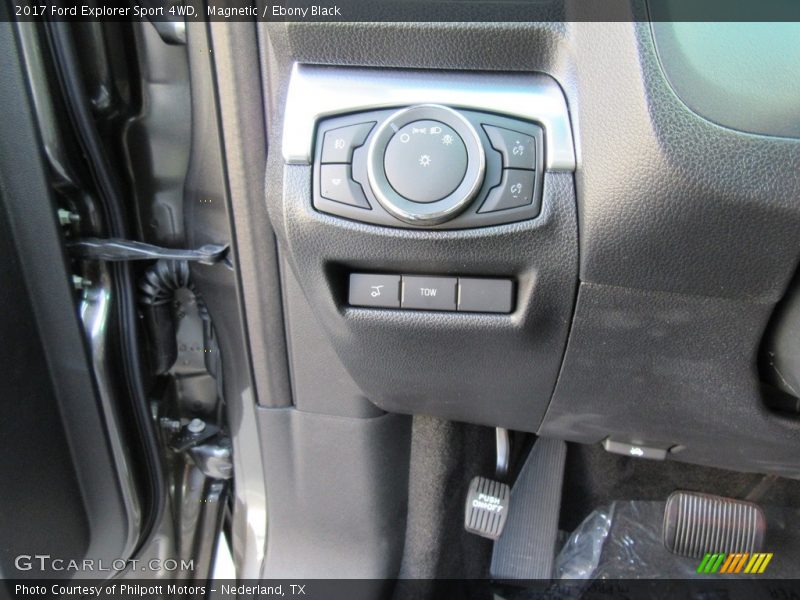 Magnetic / Ebony Black 2017 Ford Explorer Sport 4WD
