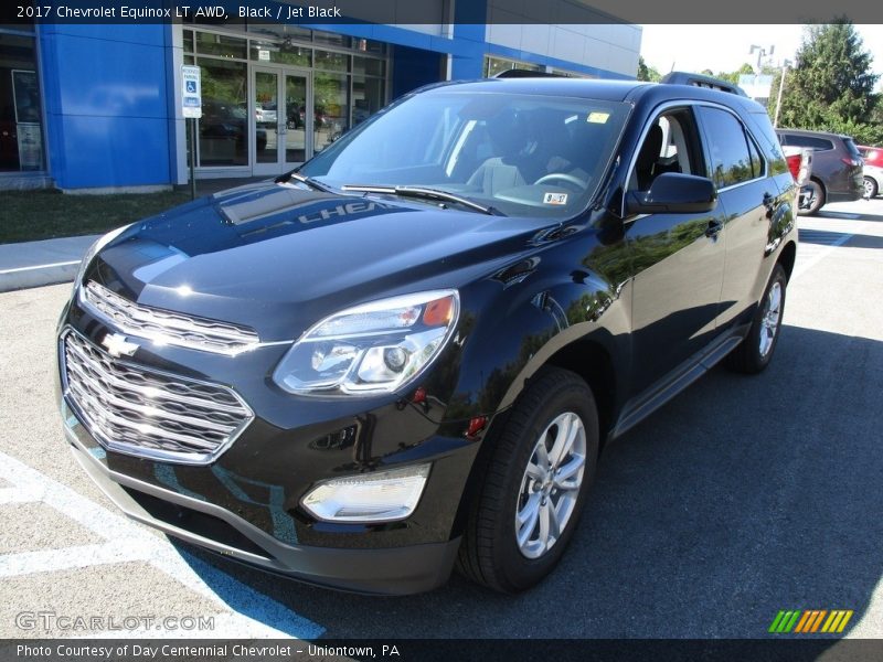 Black / Jet Black 2017 Chevrolet Equinox LT AWD