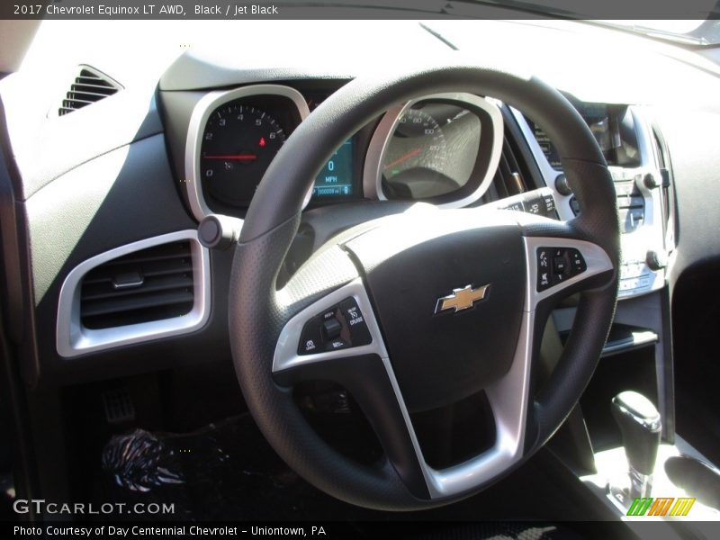 Black / Jet Black 2017 Chevrolet Equinox LT AWD