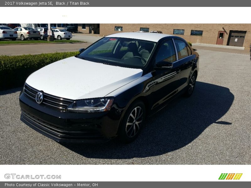Black / Titan Black 2017 Volkswagen Jetta SE