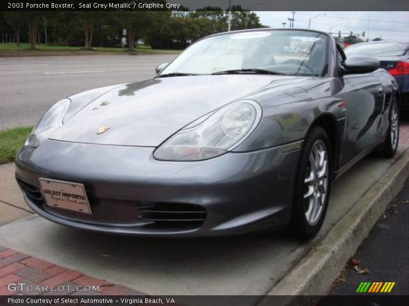 Seal Grey Metallic / Graphite Grey 2003 Porsche Boxster