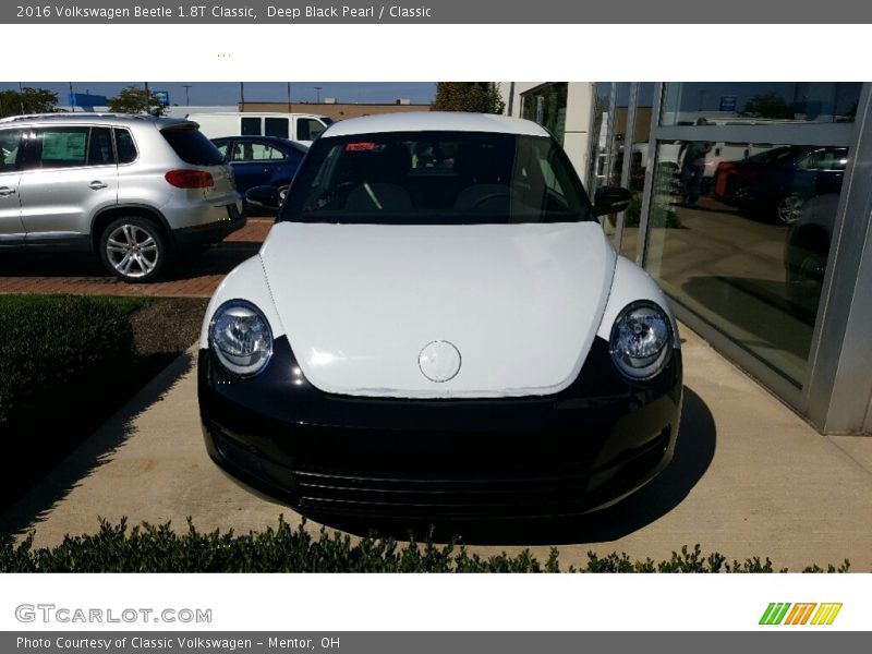 Deep Black Pearl / Classic 2016 Volkswagen Beetle 1.8T Classic