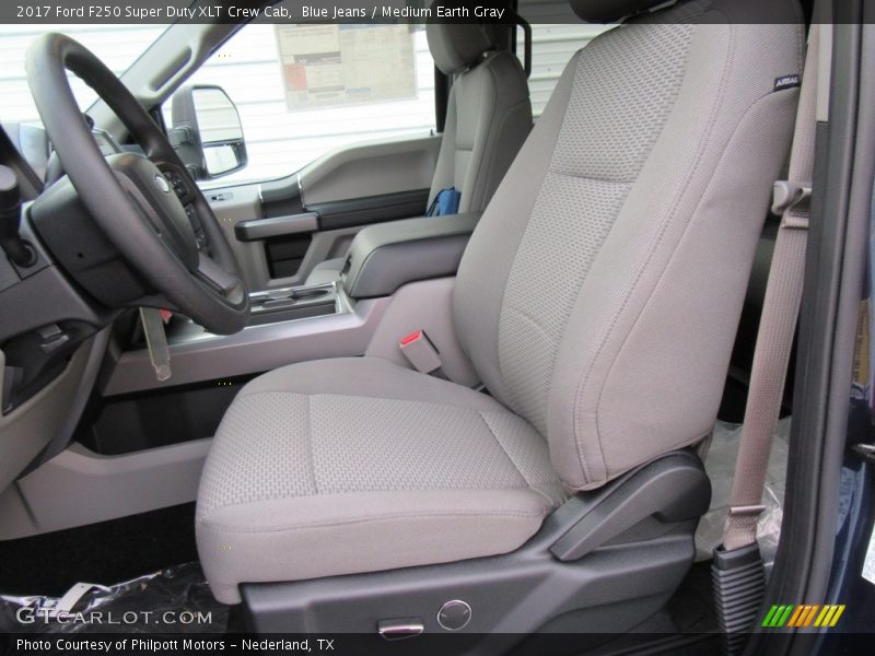 Front Seat of 2017 F250 Super Duty XLT Crew Cab