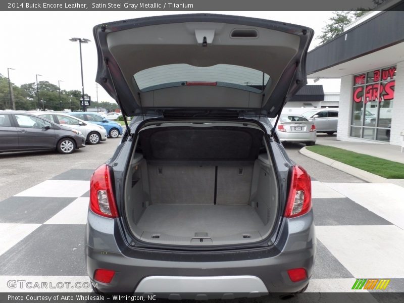 Satin Steel Gray Metallic / Titanium 2014 Buick Encore Leather