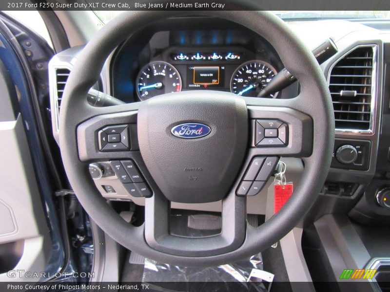  2017 F250 Super Duty XLT Crew Cab Steering Wheel