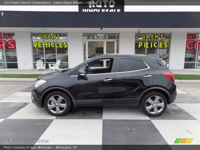 Carbon Black Metallic / Ebony 2014 Buick Encore Convenience