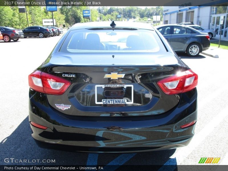 Mosaic Black Metallic / Jet Black 2017 Chevrolet Cruze LS