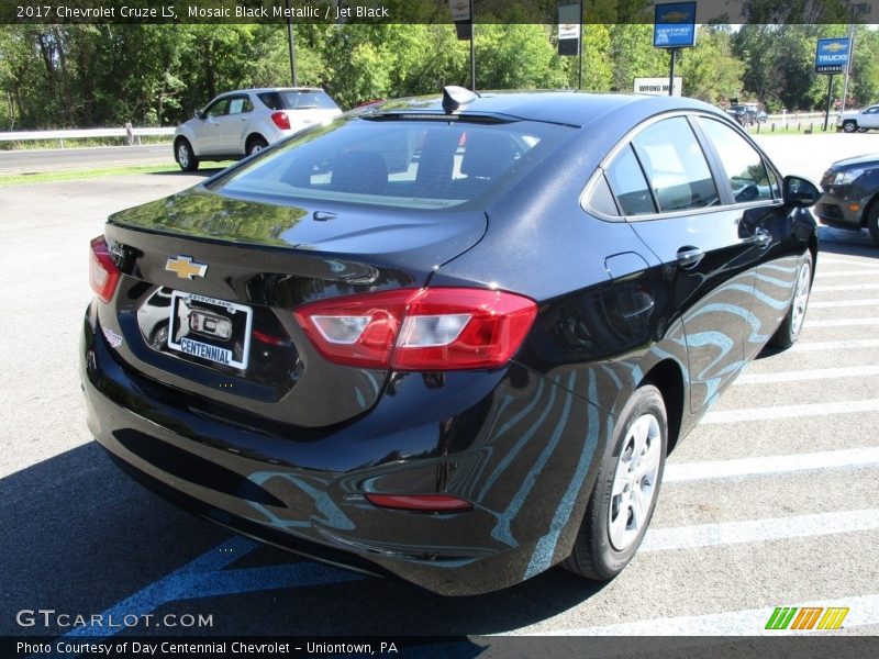 Mosaic Black Metallic / Jet Black 2017 Chevrolet Cruze LS