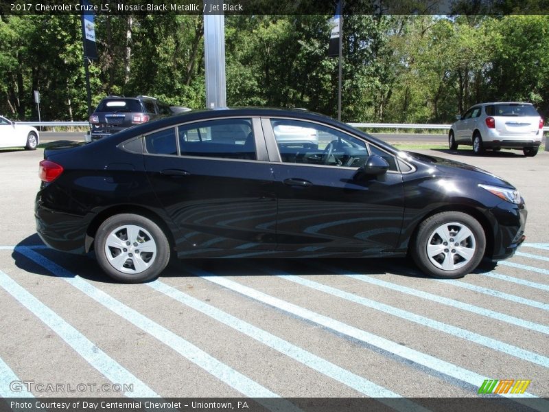 Mosaic Black Metallic / Jet Black 2017 Chevrolet Cruze LS