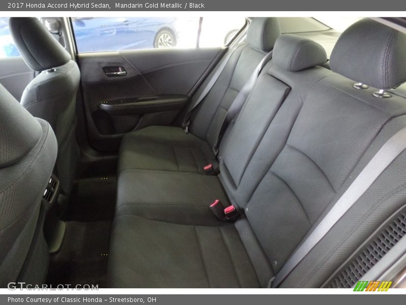 Mandarin Gold Metallic / Black 2017 Honda Accord Hybrid Sedan