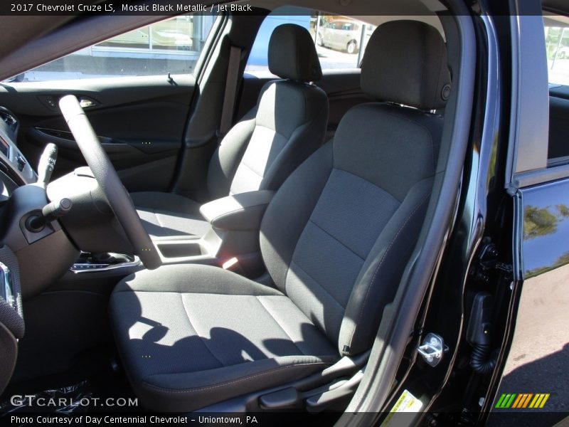Mosaic Black Metallic / Jet Black 2017 Chevrolet Cruze LS