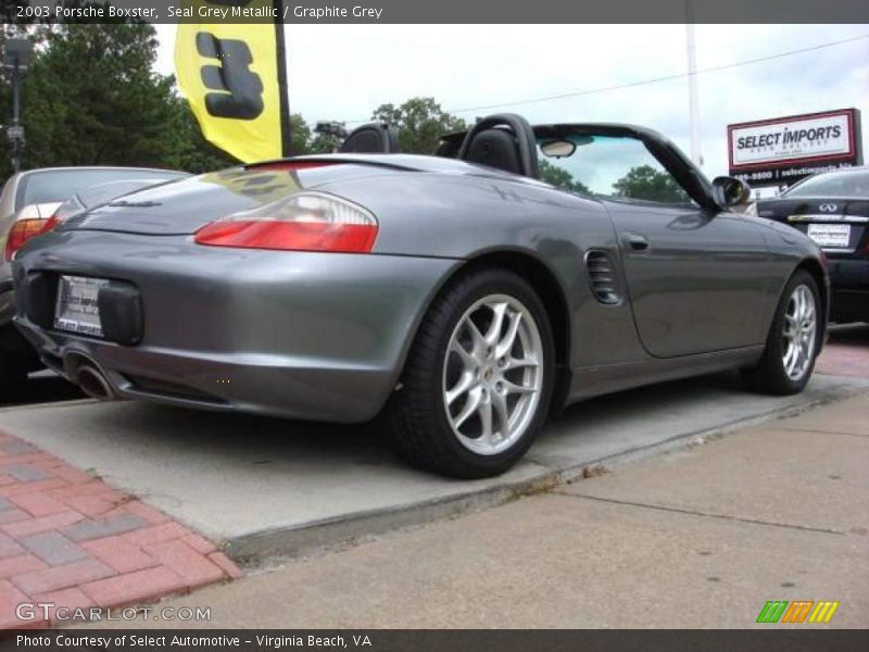 Seal Grey Metallic / Graphite Grey 2003 Porsche Boxster