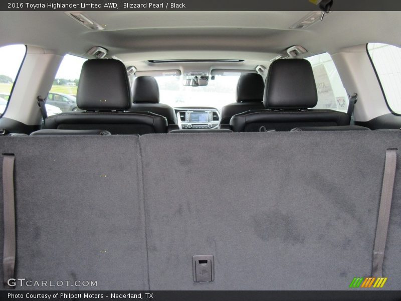 Blizzard Pearl / Black 2016 Toyota Highlander Limited AWD