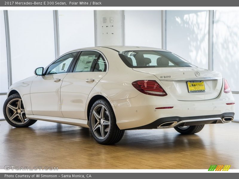 Polar White / Black 2017 Mercedes-Benz E 300 Sedan