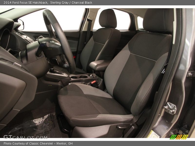 Sterling Gray / Charcoal Black 2014 Ford Focus SE Hatchback