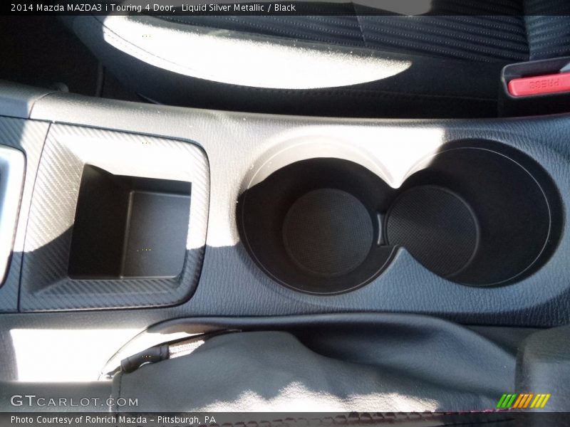 Liquid Silver Metallic / Black 2014 Mazda MAZDA3 i Touring 4 Door