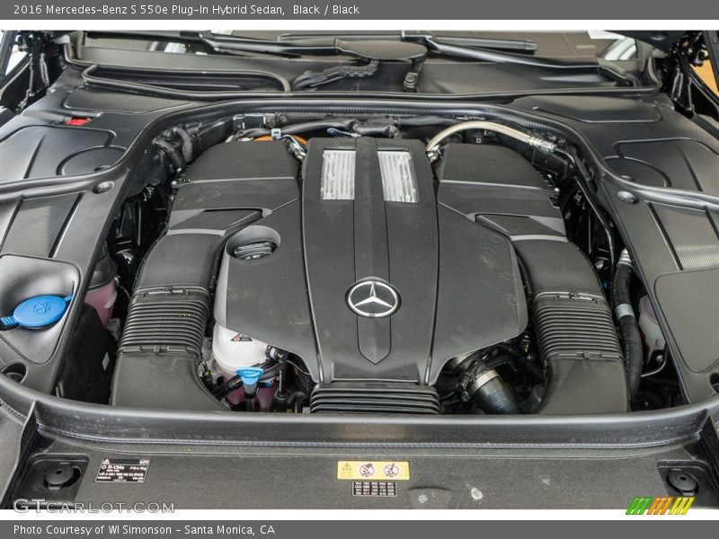  2016 S 550e Plug-In Hybrid Sedan Engine - 3.0 Liter DI biturbo DOHC 24-Valve V6 Gasoline/Plug-In Electric Hybrid
