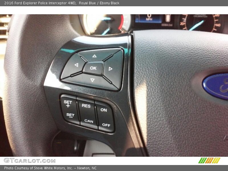 Royal Blue / Ebony Black 2016 Ford Explorer Police Interceptor 4WD