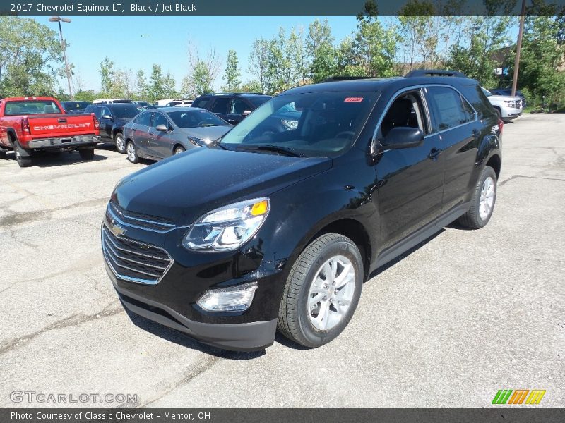 Black / Jet Black 2017 Chevrolet Equinox LT