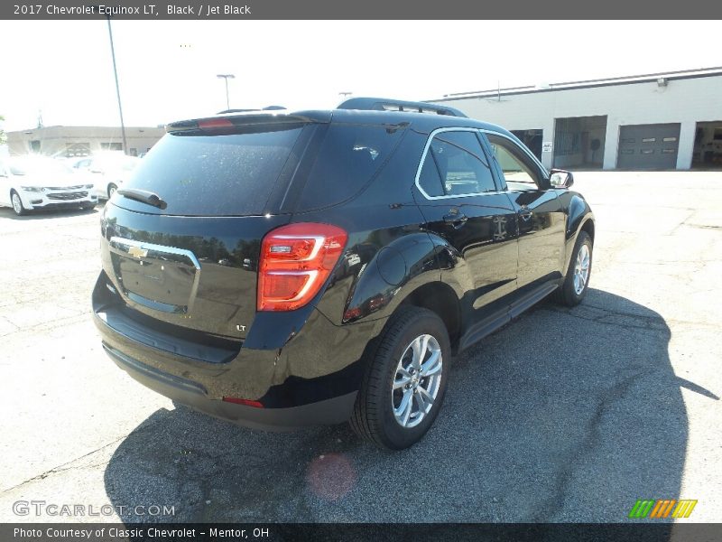 Black / Jet Black 2017 Chevrolet Equinox LT