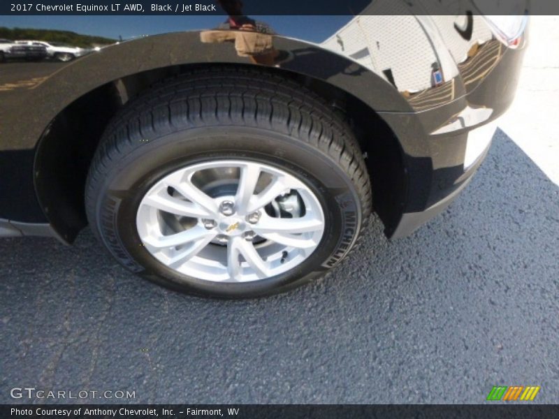 Black / Jet Black 2017 Chevrolet Equinox LT AWD