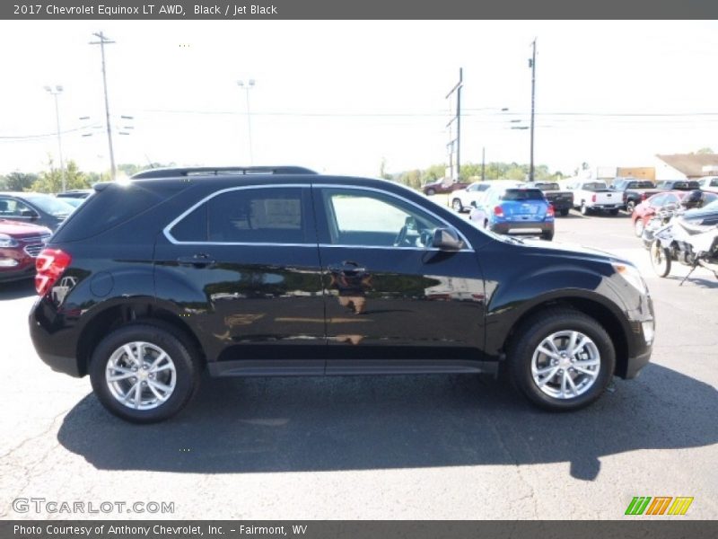 Black / Jet Black 2017 Chevrolet Equinox LT AWD