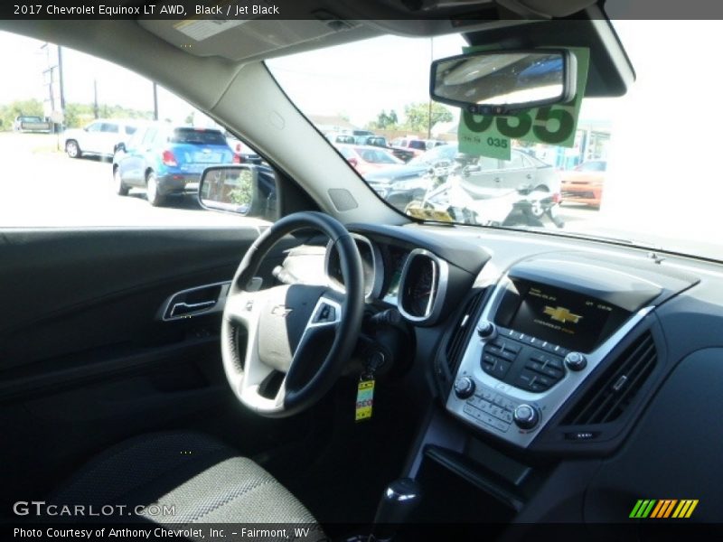 Black / Jet Black 2017 Chevrolet Equinox LT AWD