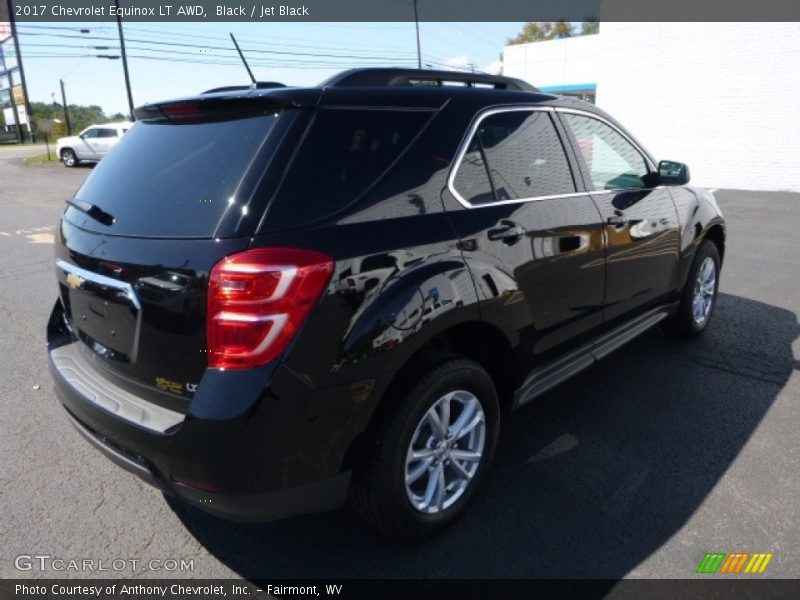 Black / Jet Black 2017 Chevrolet Equinox LT AWD