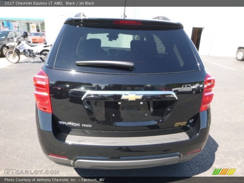 Black / Jet Black 2017 Chevrolet Equinox LT AWD