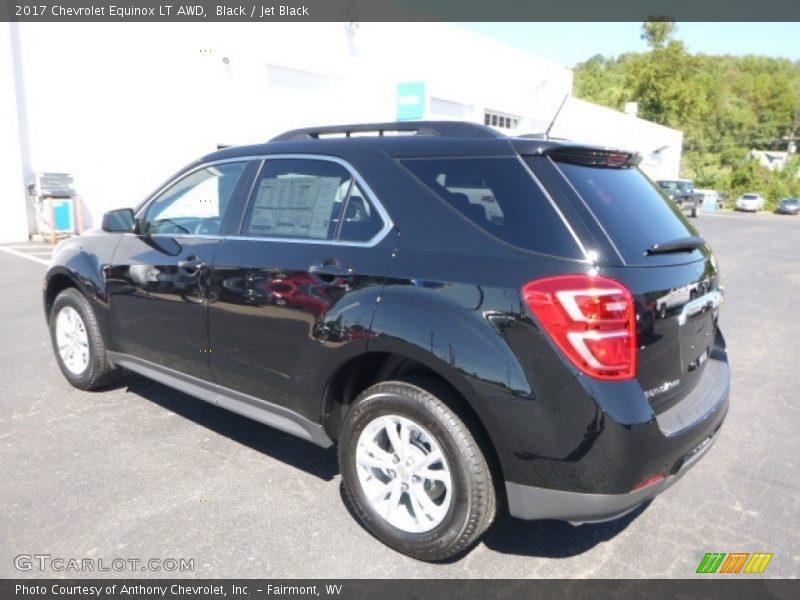 Black / Jet Black 2017 Chevrolet Equinox LT AWD