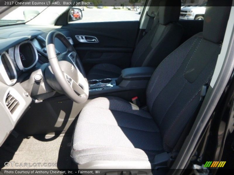 Black / Jet Black 2017 Chevrolet Equinox LT AWD